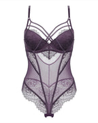 COCO | Purple Lace Bodysuit