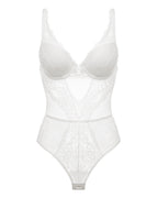 ANASTASIA | White Lace Bodysuit