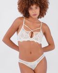 CHLOE | Beige Lace Lingerie Set