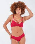 CLEO | Red Lace Lingerie Set