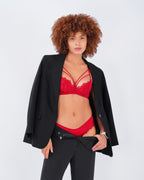 CLEO | Red Lace Lingerie Set