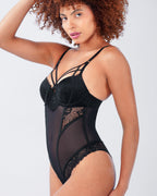 COCO | Black Lace Bodysuit