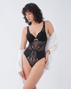 ANASTASIA | Black Lace Bodysuit