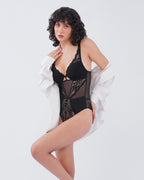 ANASTASIA | Black Lace Bodysuit
