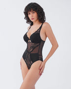 ANASTASIA | Black Lace Bodysuit