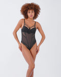 COCO | Black Lace Bodysuit
