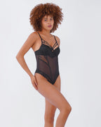 COCO | Black Lace Bodysuit