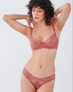 MARIE | Pink Lace Lingerie Set