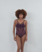 COCO | Purple Lace Bodysuit