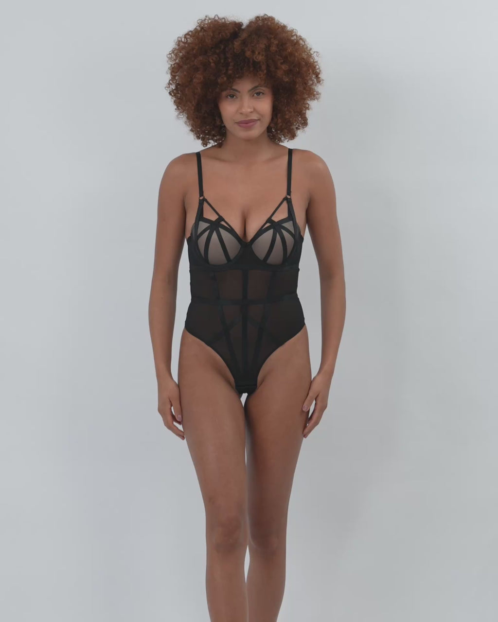 LANA | Black Lace Bodysuit