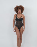 COCO | Black Lace Bodysuit
