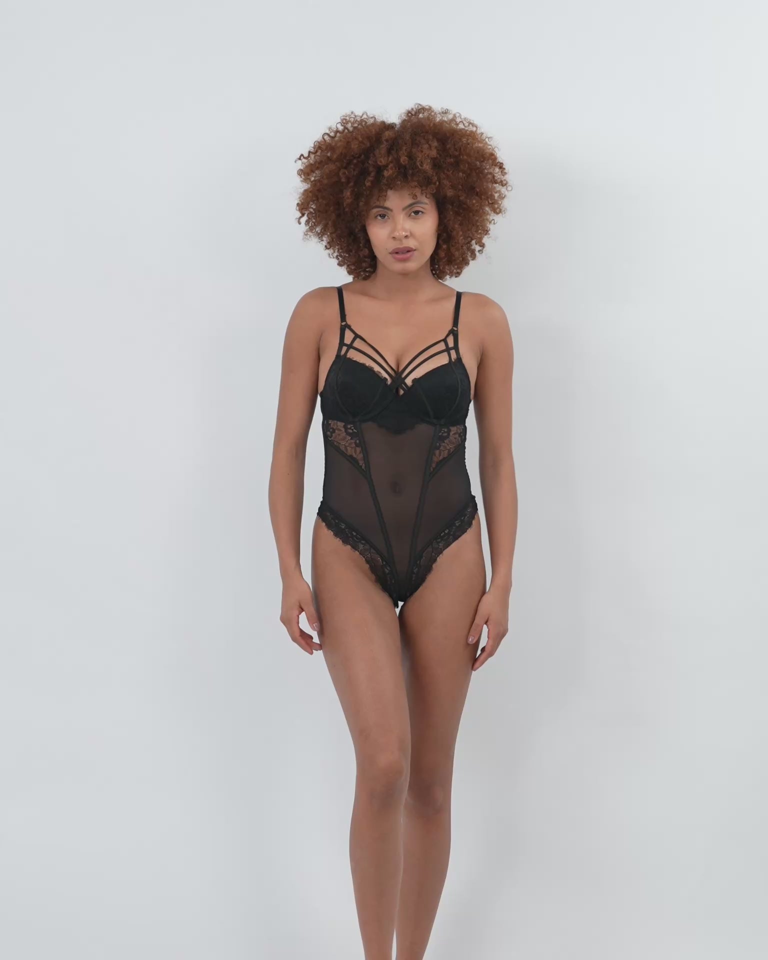 COCO | Black Lace Bodysuit
