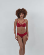 CLEO | Red Lace Lingerie Set