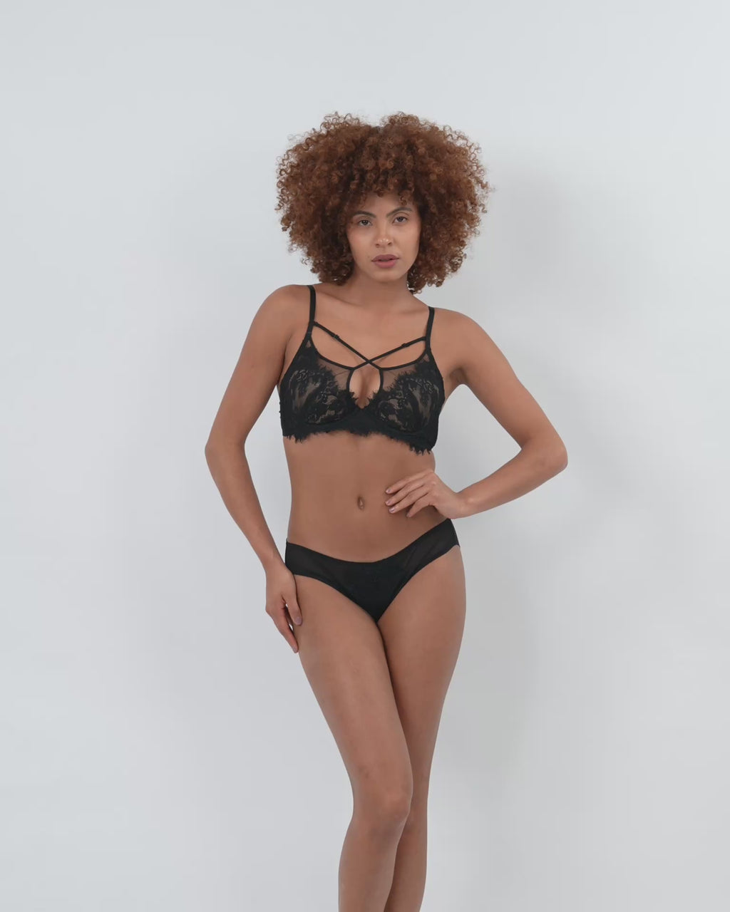 CHLOE | Black Lace Lingerie Set