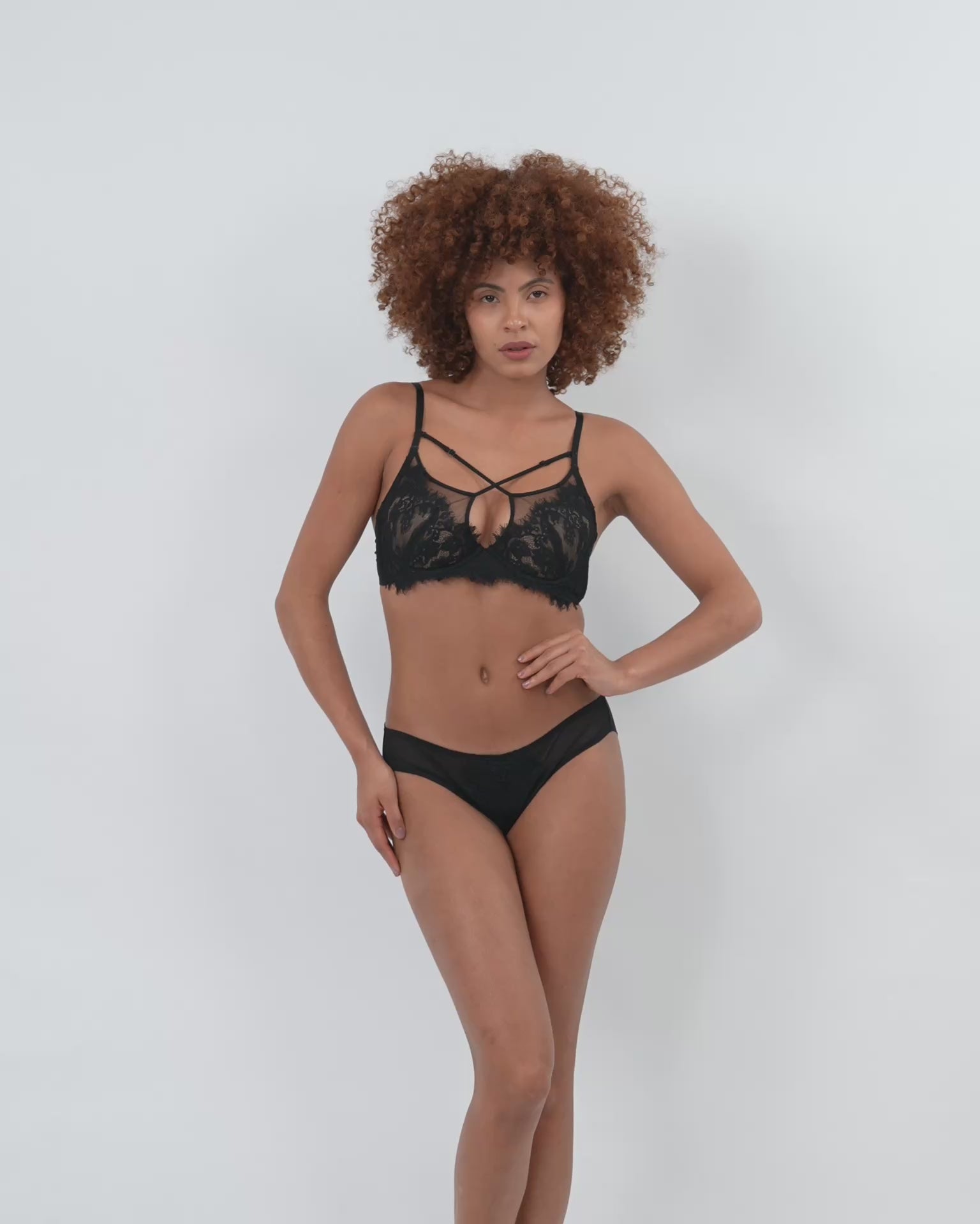 CHLOE | Black Lace Lingerie Set